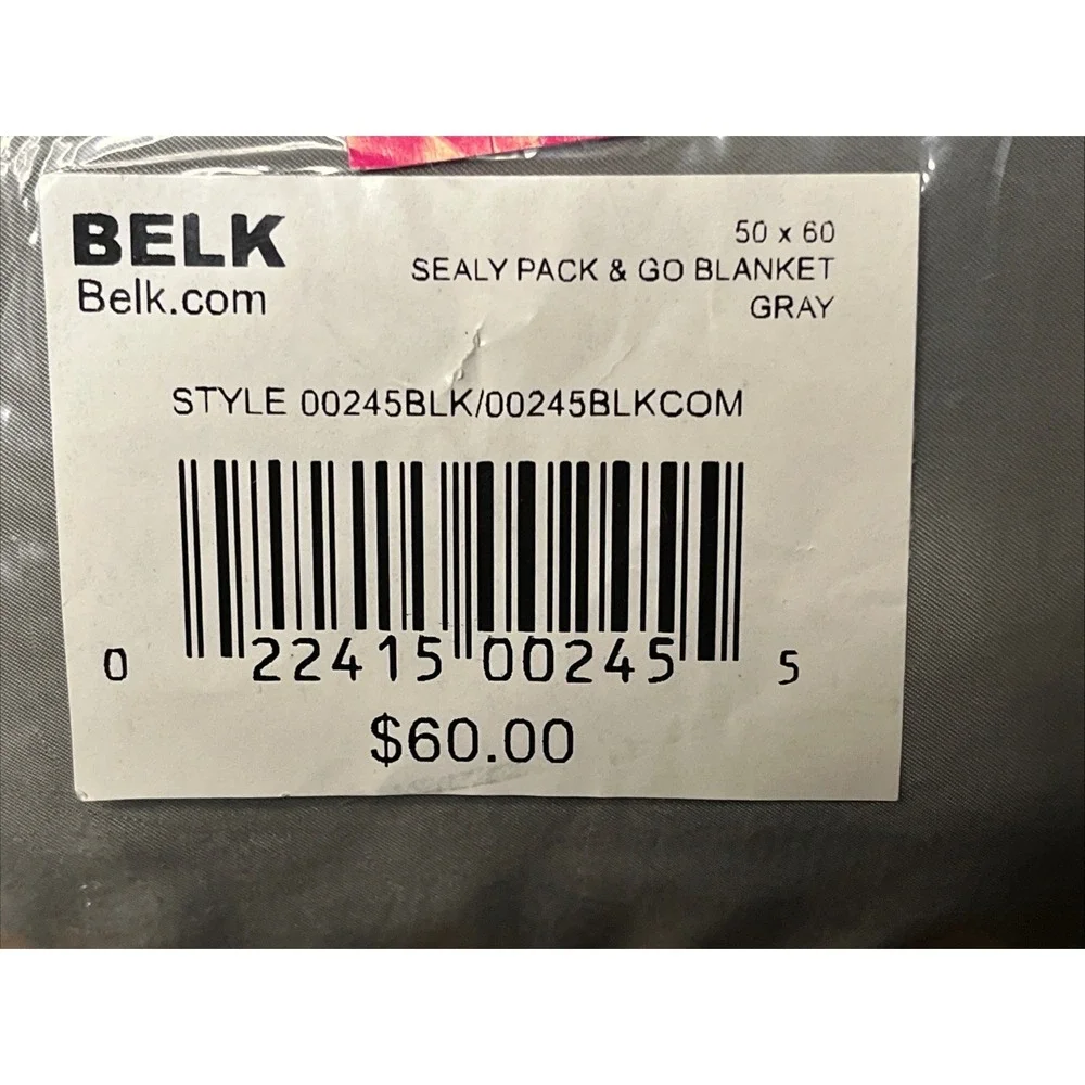 Sealy® Go Everywhere Blanket - Gray - Throw Size 50